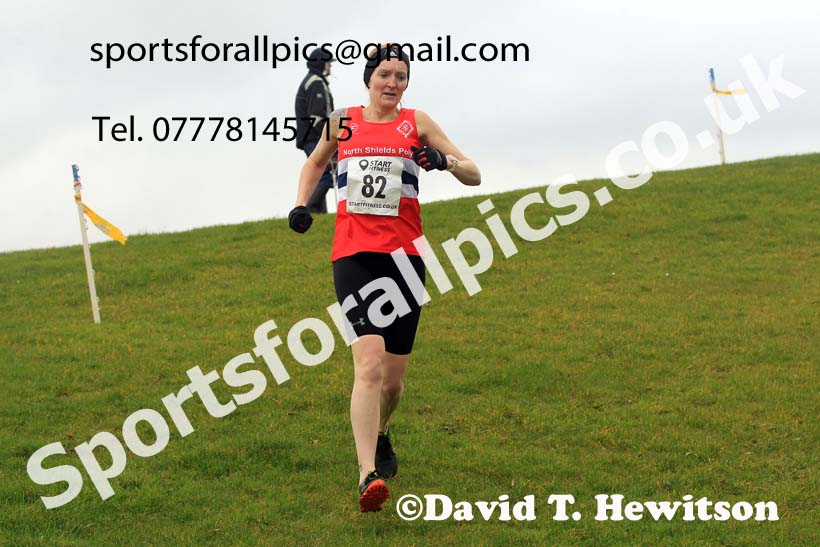 Womens 35+ and Mens 65+ 2023 NEMAA Cross Country, Croft Circuit, North Yorkshire. Photo: David T. Hewitson/Sports for All Pics